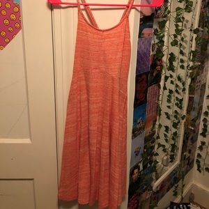 Flowy pink dress
